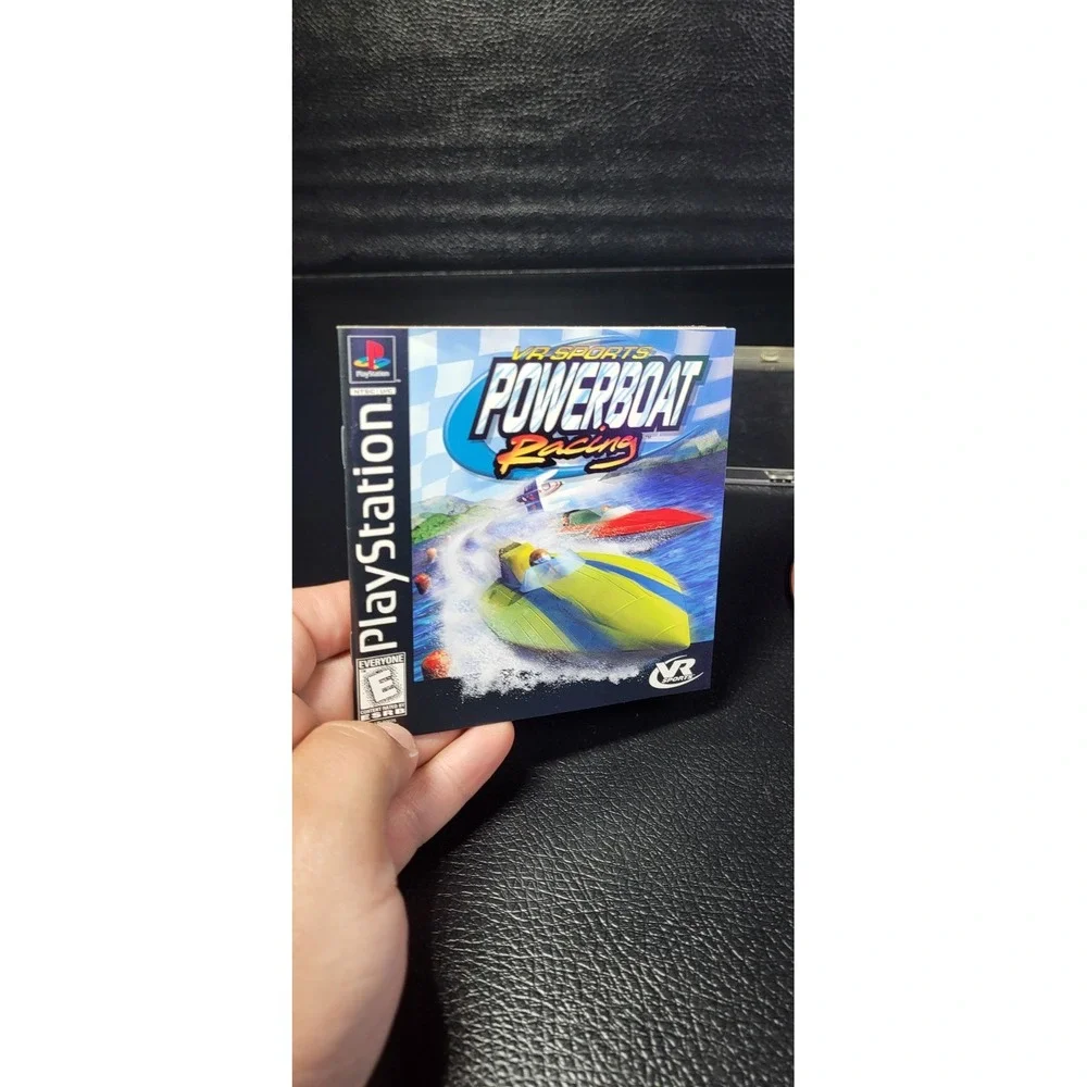 VR Sports Powerboat Racing Sony PlayStation 1 PS1 Game CIB SLUS-00625